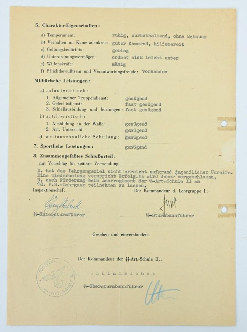 German Waffen-SS Personal Research File 'SS-Sturmmann Alfred Dreilich' — image 4