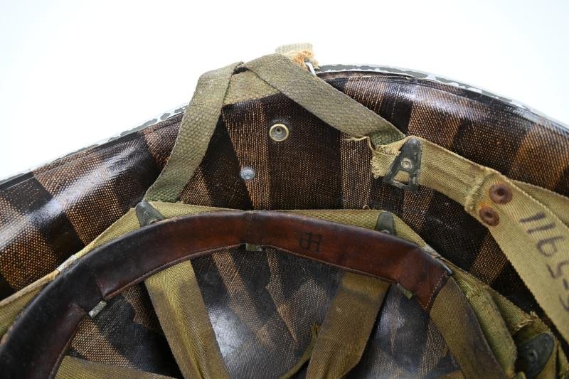 US WW2 Published 82nd Airborne Division 508th Parachute Infantry Regiment Combat Helmet — image 16