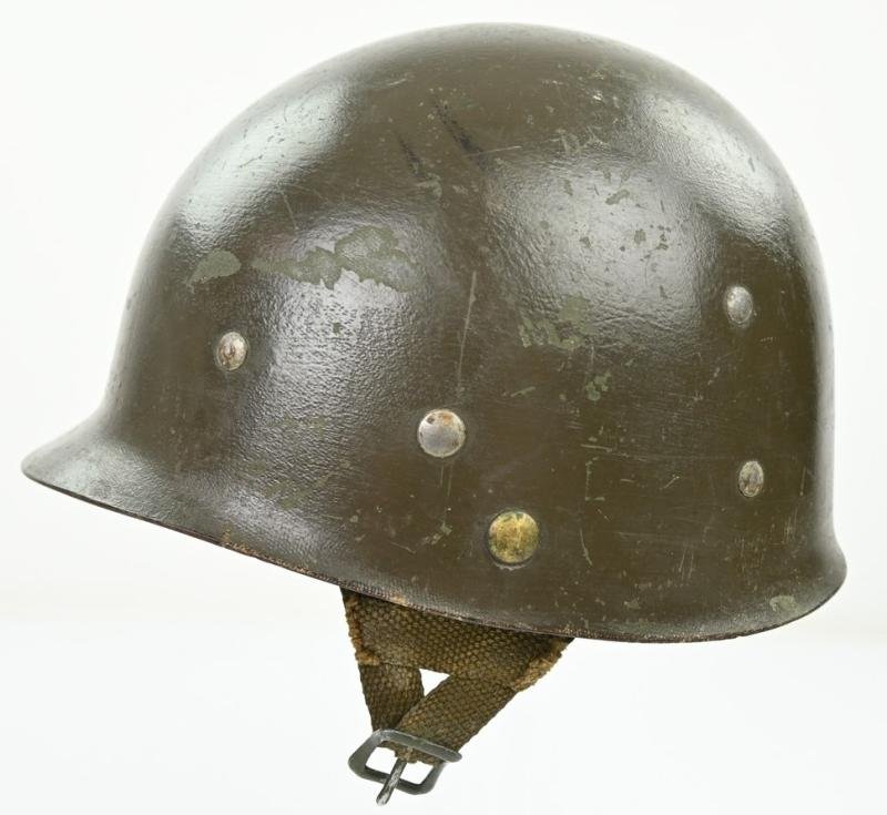 US WW2 Published 82nd Airborne Division 508th Parachute Infantry Regiment Combat Helmet — image 20