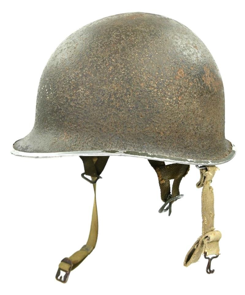 US WW2 Published 82nd Airborne Division 508th Parachute Infantry Regiment Combat Helmet — image 6