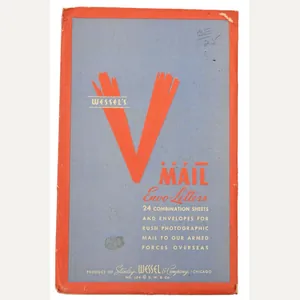 US WW2 V-Mail Booklet
