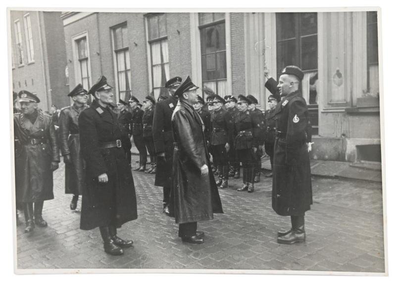 Dutch NSB Press Photo 'Christiansen'
