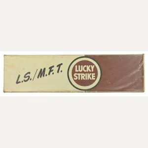 US WW2 Carton of Lucky Strike Cigarets