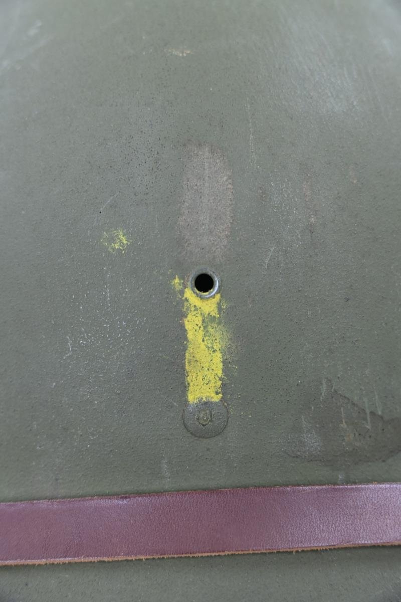 US WW2 82nd Airborne Division 504th Parachute Infantry Regiment Combat Helmet — image 15