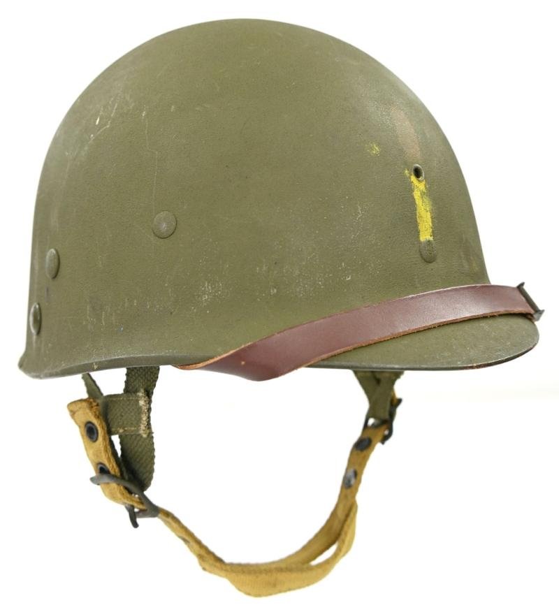 US WW2 82nd Airborne Division 504th Parachute Infantry Regiment Combat Helmet — image 18