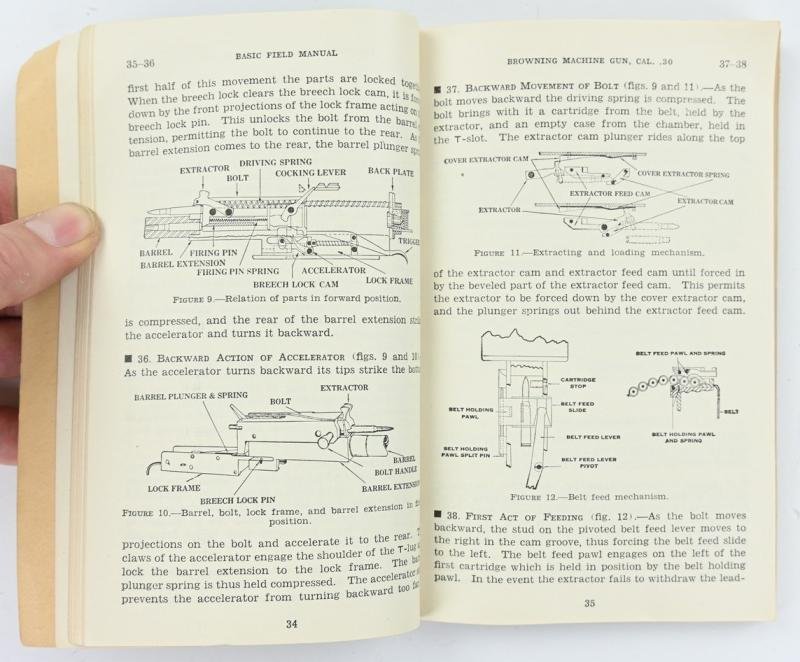 US WW2 Field Manual FM 23-45 Browning Machine Gun — image 6