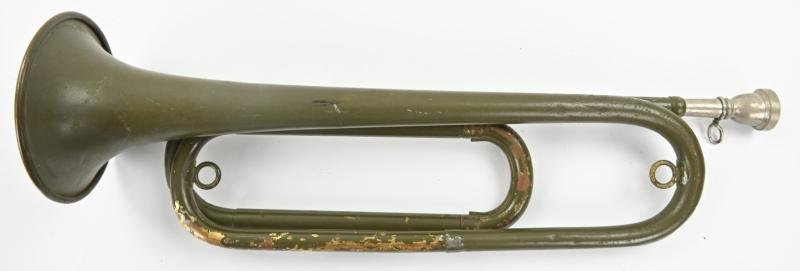 US WW2 Army Bugle (Steel Made) — image 3