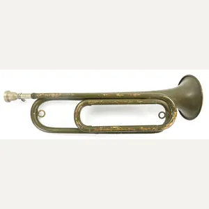 US WW2 Army Bugle (Steel Made)