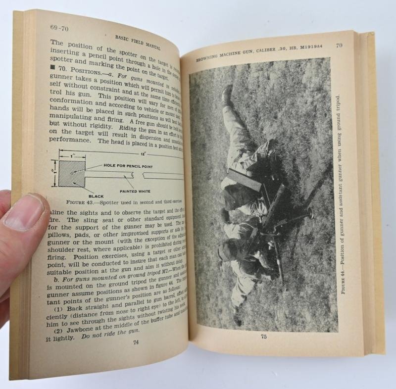 US WW2 Basic Field Manual Browning Machine Gun FM 23-50 — image 5