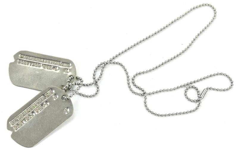 USAAF WW2 Dog-Tag Set 'Sterling Sauerbreit'