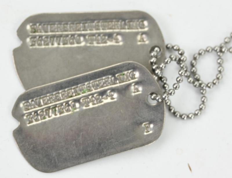 USAAF WW2 Dog-Tag Set 'Sterling Sauerbreit' — image 2