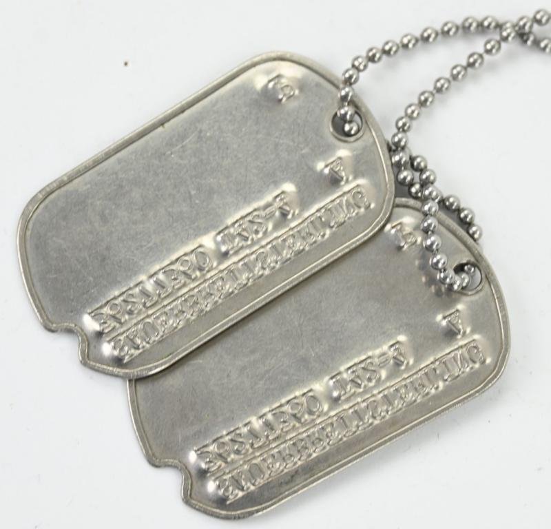 USAAF WW2 Dog-Tag Set 'Sterling Sauerbreit' — image 3