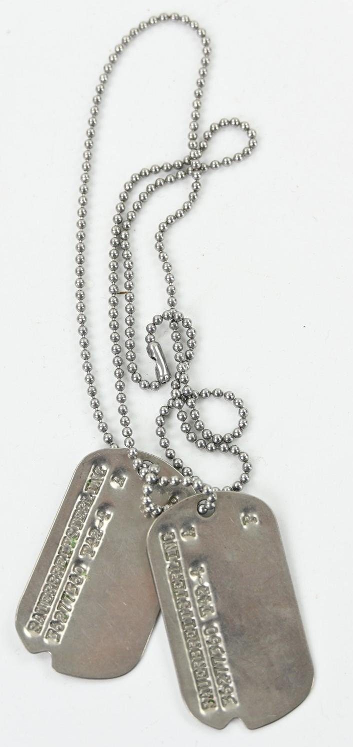 USAAF WW2 Dog-Tag Set 'Sterling Sauerbreit' — image 4