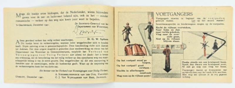 Dutch WW2 Traffic Rules Booklet 'Occupated Holland' — image 2