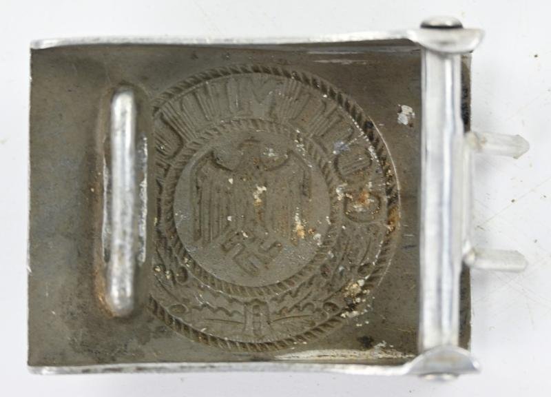 German WH Pebbled Beltbuckle — image 2