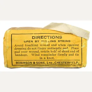 British WW2 Standard Dressing Euflavine Medium No.11