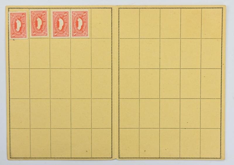 German DAF 'KdF' Saving Card — image 4