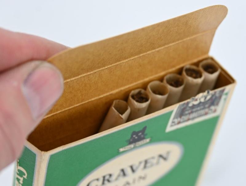 British WW2 Craven Plain Cigarets in Box — image 6