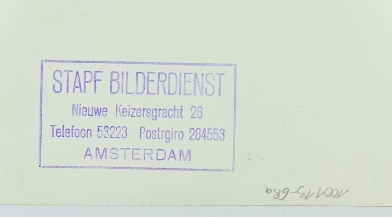 German Parade Press Photo 'General Christiansen in Holland' — image 5