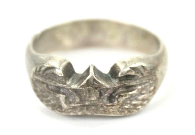 US WW2 Sterling Silver Glider Ring George 'Pete' Buckley, 74th Troop Carrier Squadron, 434th Troop Carrier Group. — image 3