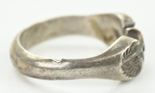 US WW2 Sterling Silver Glider Ring George 'Pete' Buckley, 74th Troop Carrier Squadron, 434th Troop Carrier Group. — image 4