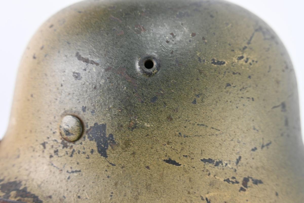 German LW M42 Camo Helmet 'Regiment Hermann Göring' — image 10
