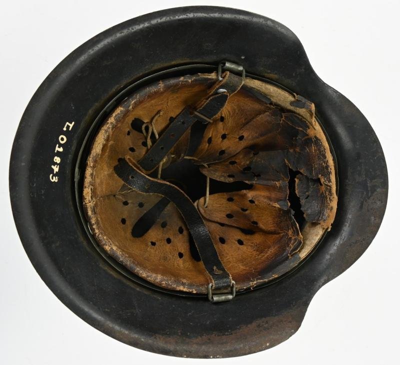 German LW M42 Camo Helmet 'Regiment Hermann Göring' — image 11