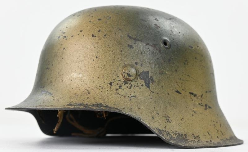 German LW M42 Camo Helmet 'Regiment Hermann Göring' — image 5