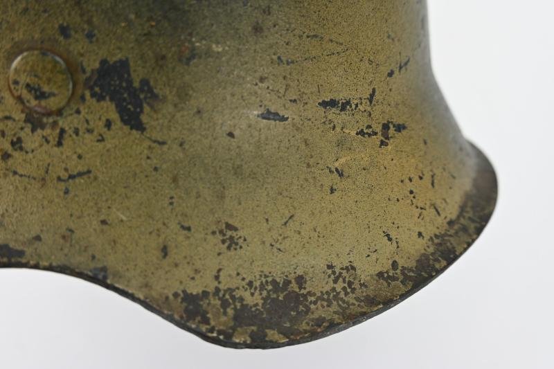 German LW M42 Camo Helmet 'Regiment Hermann Göring' — image 8