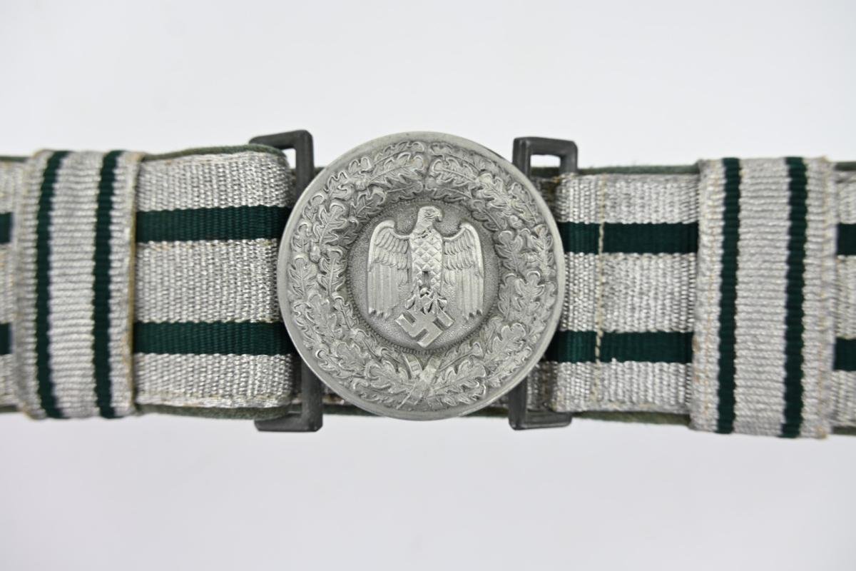 German WH Parade Belt & Beltbuckle — image 2