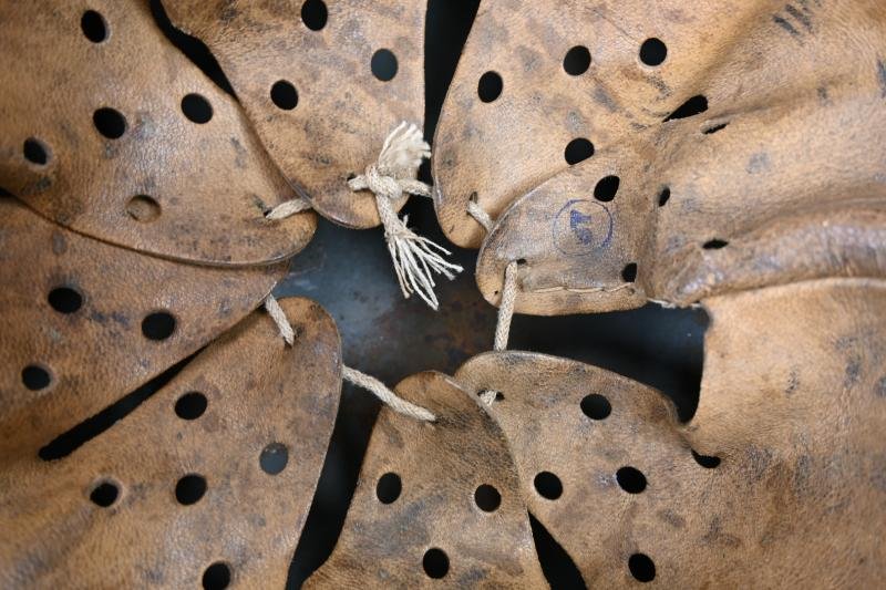 German LW M35 Ex DD Camo Combat Helmet — image 16