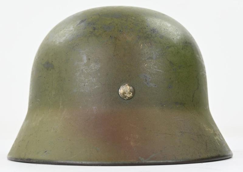 German LW M35 Ex DD Camo Combat Helmet — image 4