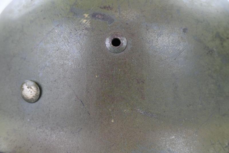 German LW M35 Ex DD Camo Combat Helmet — image 7