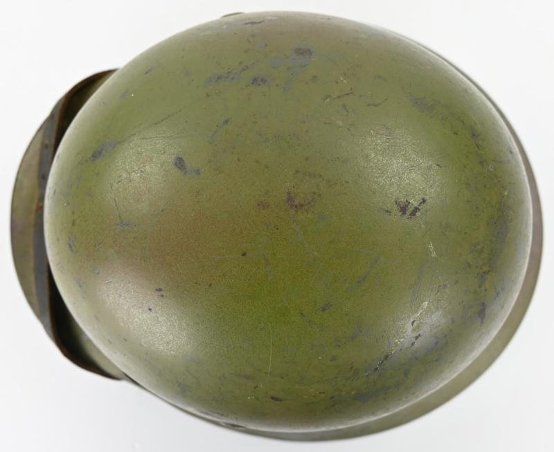 German LW M35 Ex DD Camo Combat Helmet — image 8