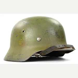 German LW M35 Ex DD Camo Combat Helmet