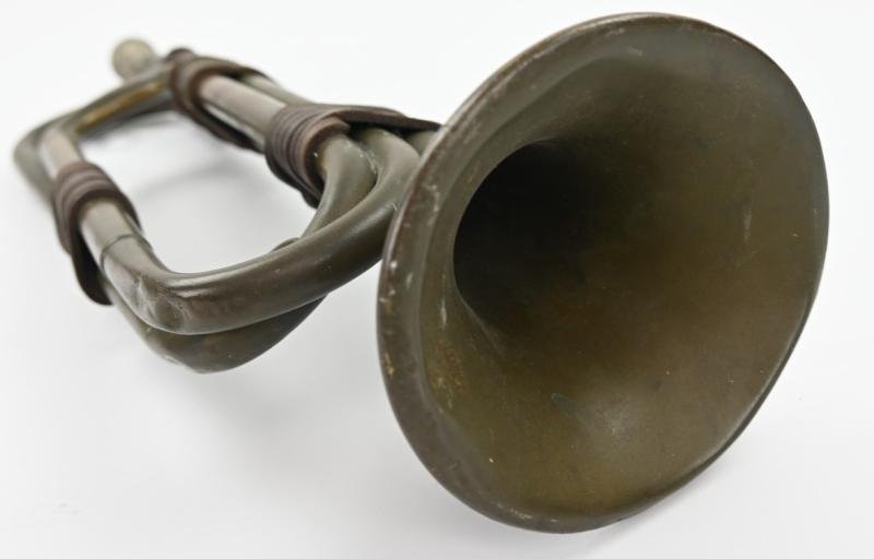 US WW2 Army Bugle (steel made) — image 5