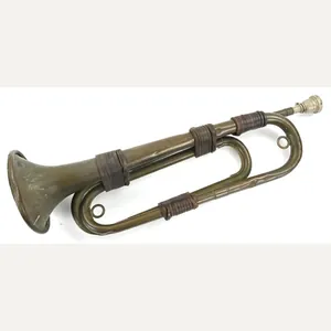 US WW2 Army Bugle (steel made)