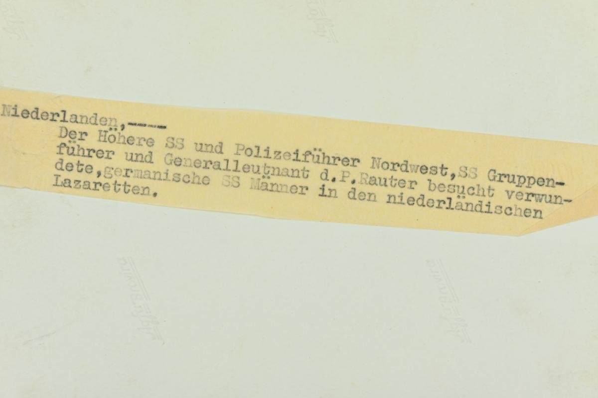 Dutch Waffen-SS Press Photo 'Rauter' — image 4
