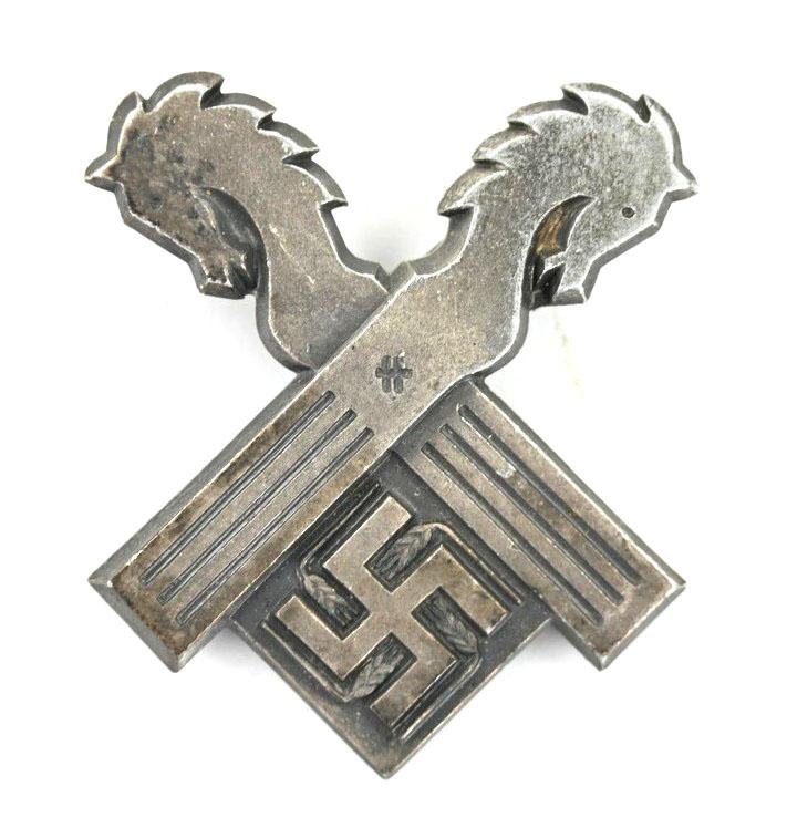 German RAD Cap Badge Arbeitsgau XVIII