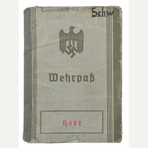 German WH Wehrpass 'Holland May '40'