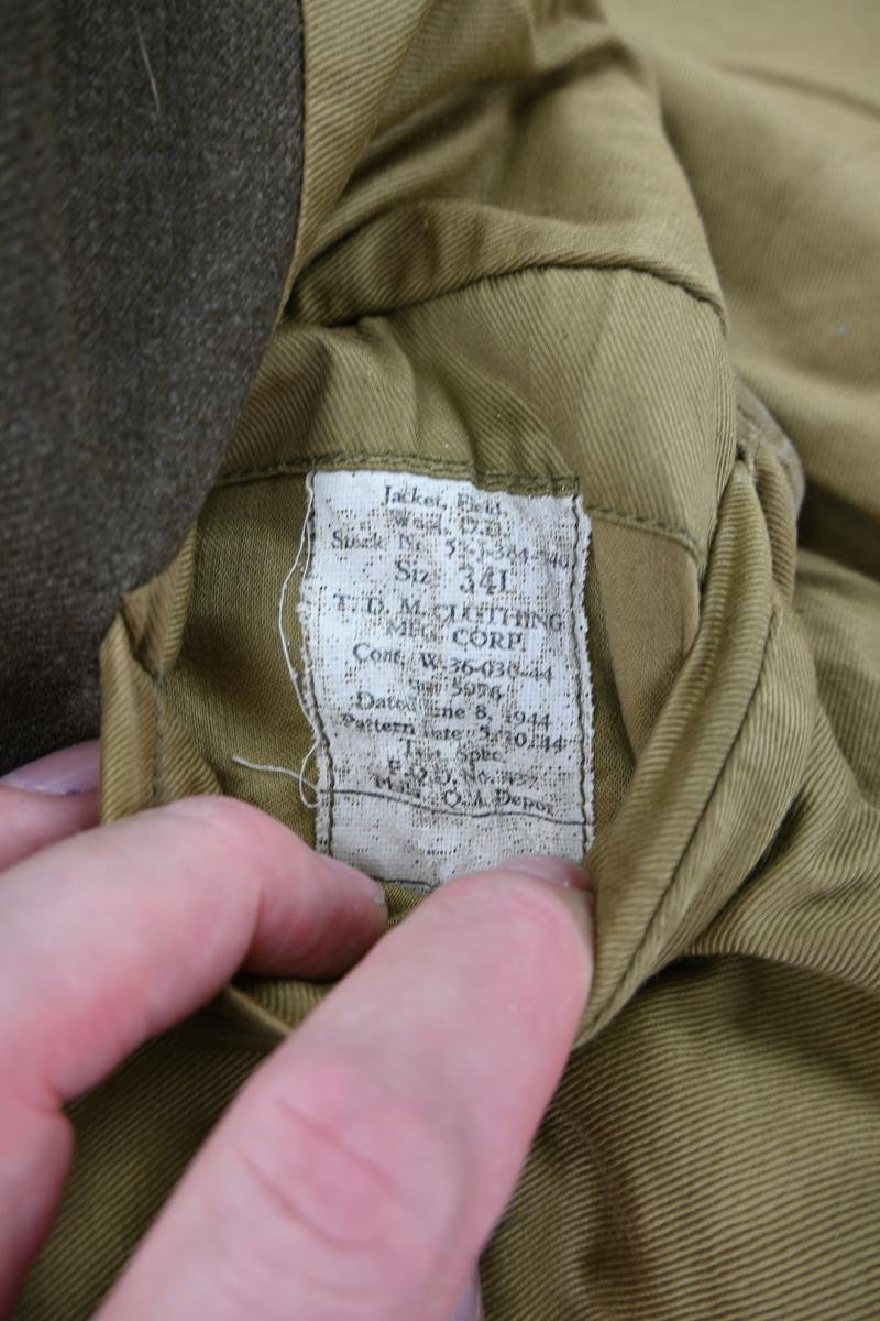 US WW2 5th Army Grouping 'Pvt B.J. Mutzenberger' — image 11