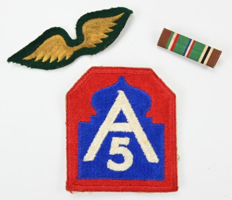 US WW2 5th Army Grouping 'Pvt B.J. Mutzenberger' — image 4