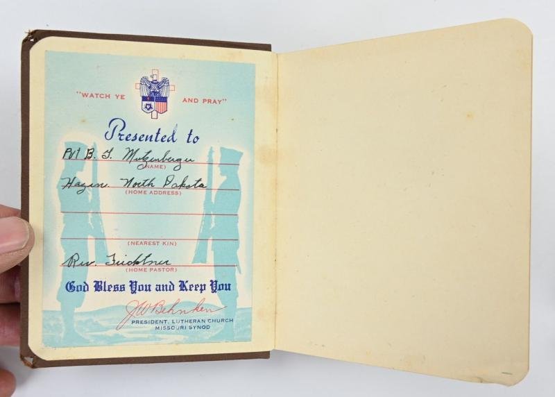 US WW2 5th Army Grouping 'Pvt B.J. Mutzenberger' — image 5