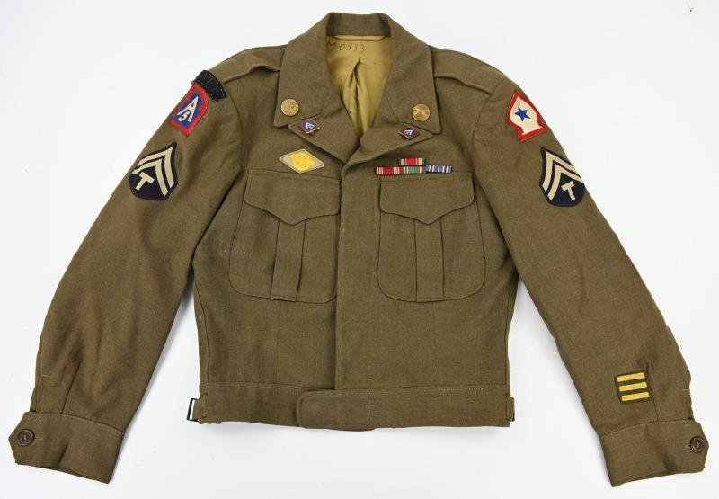 US WW2 5th Army Grouping 'Pvt B.J. Mutzenberger' — image 6