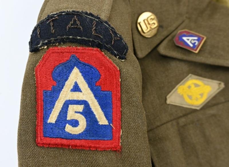 US WW2 5th Army Grouping 'Pvt B.J. Mutzenberger' — image 7