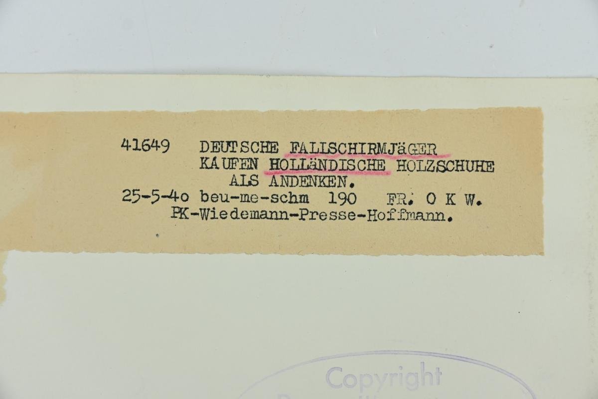 German LW FSJ Troop Picture in Holland — image 3