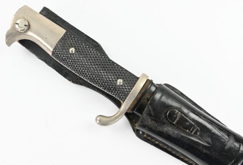 German WH Short K98 Parade Dress Bayonet with Frog — image 3