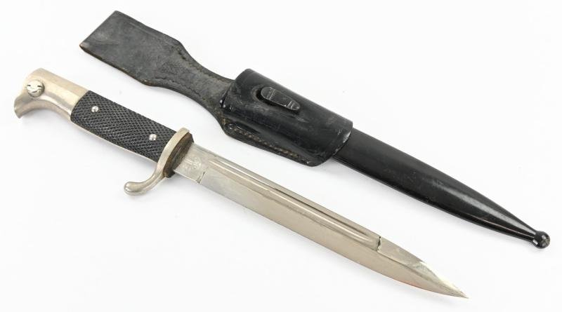 German WH Short K98 Parade Dress Bayonet with Frog — image 6