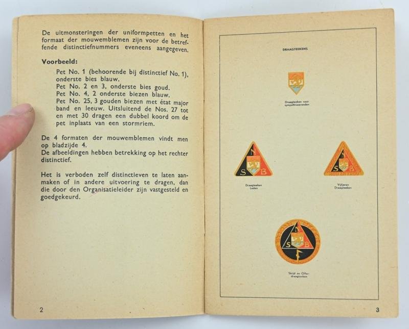 Dutch NSB Booklet 'Distinctieven der Beweging' — image 3