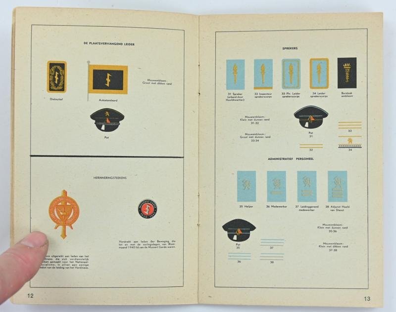 Dutch NSB Booklet 'Distinctieven der Beweging' — image 5